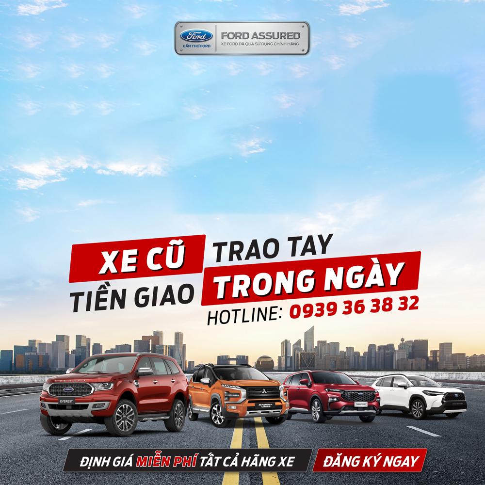 BÁN XE ĂN TẾT, CẦN THƠ FORD THU HẾT