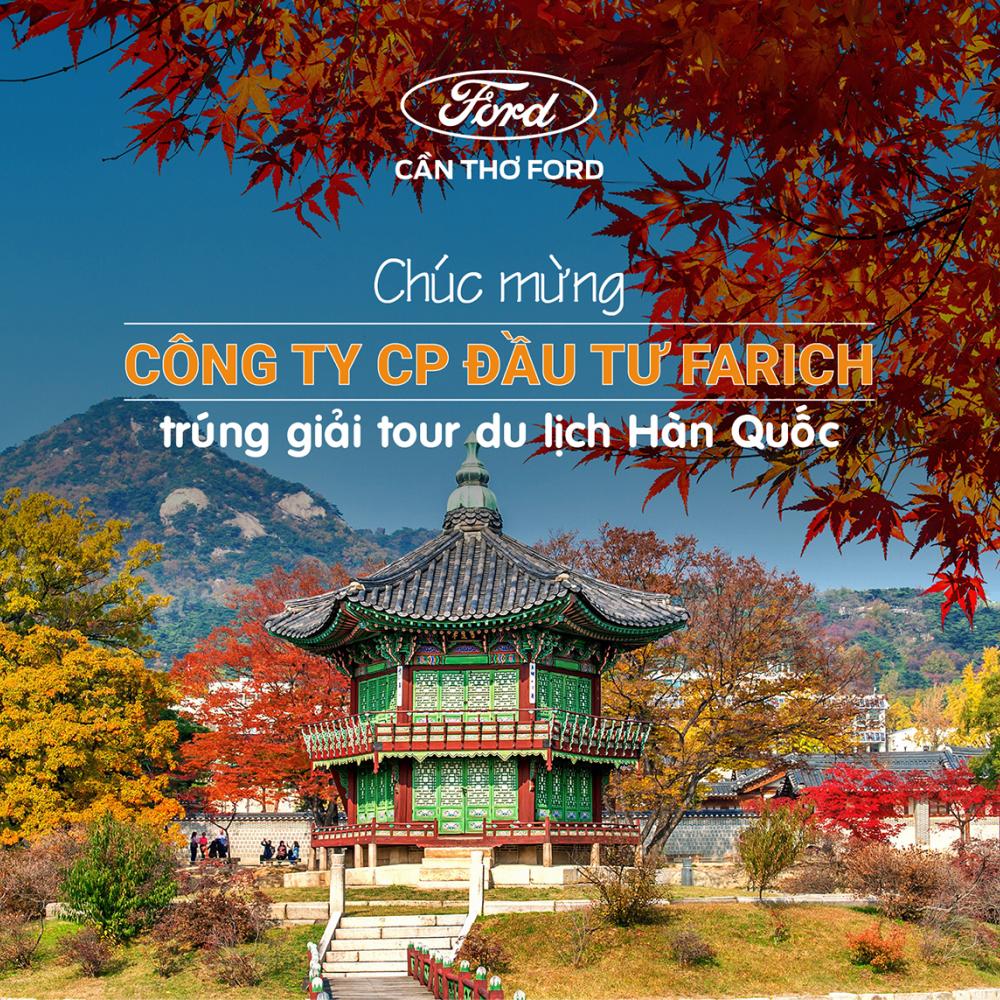 CẦN THƠ FORD CHÚC MỪNG KHÁCH HÀNG TRÚNG THƯỞNG