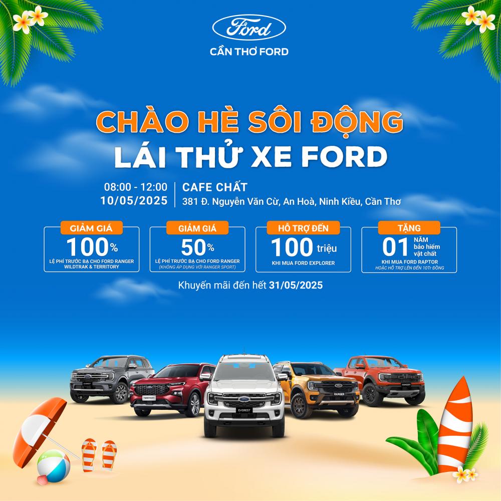 CHÀO HÈ SÔI ĐỘNG - LÁI THỬ XE HAY