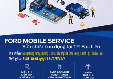 CHƯƠNG TRÌNH SỬA CHỮA - BẢO DƯỠNG XE LƯU ĐỘNG TẠI TP. BẠC LIÊU