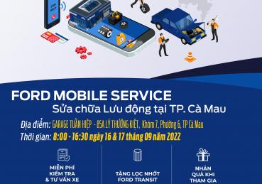 CHƯƠNG TRÌNH SỬA CHỮA - BẢO DƯỠNG XE LƯU ĐỘNG TẠI TP. CÀ MAU