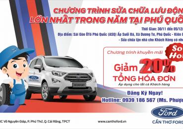 CHƯƠNG TRÌNH SỬA CHỮA LƯU ĐỘNG LỚN NHẤT TRONG NĂM TẠI PHÚ QUỐC