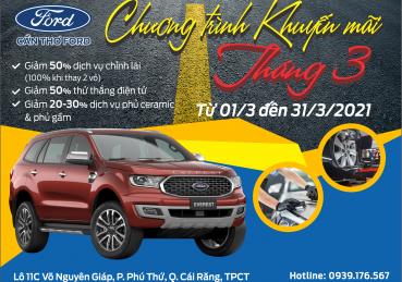 CHƯƠNG TRÌNH ƯU ĐÃI DỊCH VỤ ĐẶC BIỆT THÁNG 3