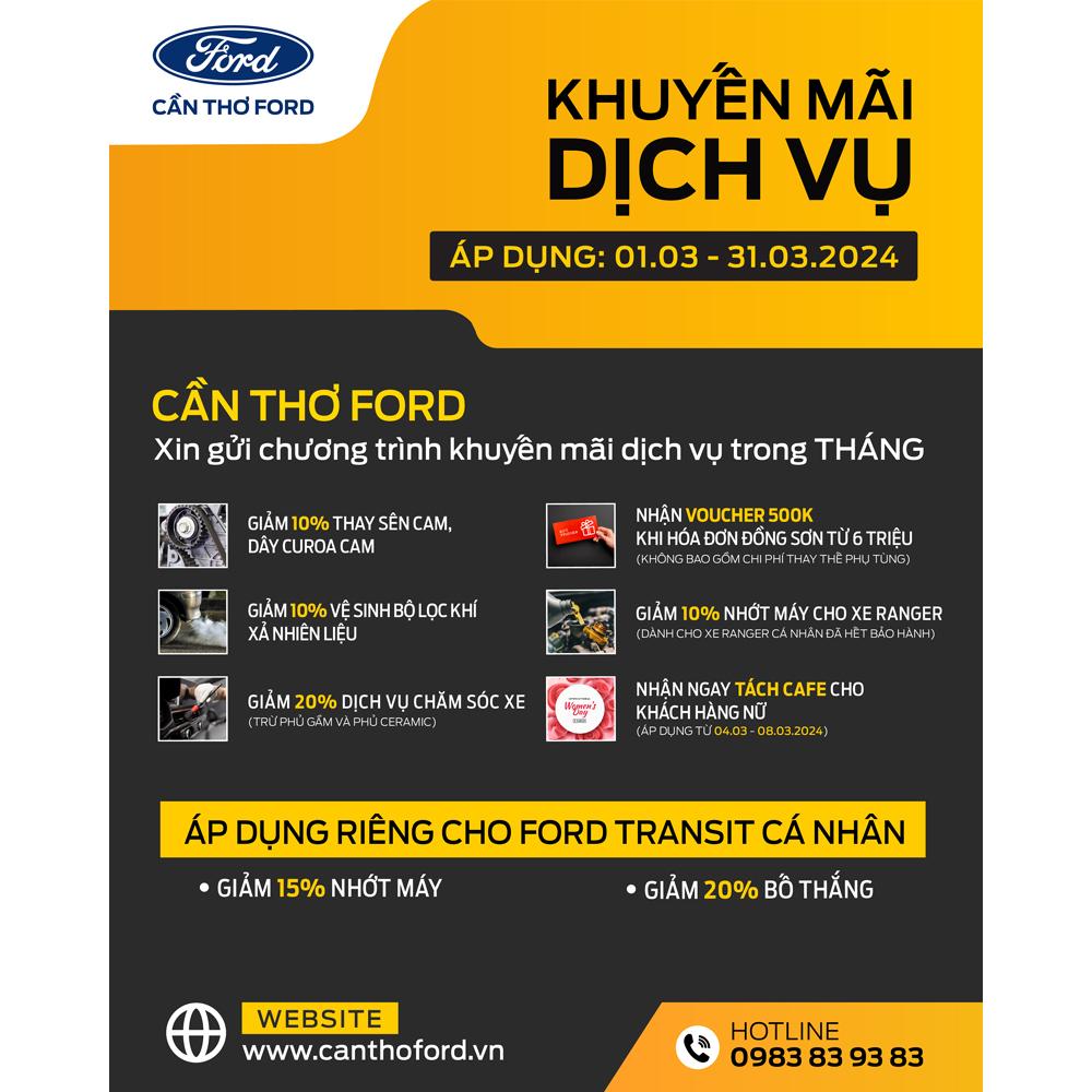 CHƯƠNG TRÌNH ƯU ĐÃI DỊCH VỤ THÁNG 03 DÀNH CHO KHÁCH HÀNG THÂN THIẾT