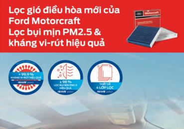Có điều gì đặc biệt về Lọc gió điều hòa mới của Ford MotorCraft?