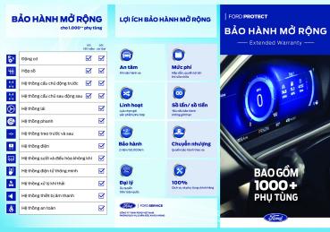 DỊCH VỤ BẢO HÀNH MỞ RỘNG THÁNG 04.2023 TẠI CẦN THƠ FORD