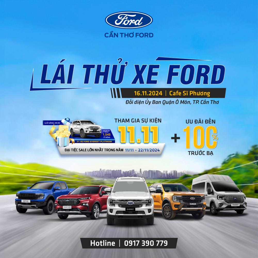KHÁM PHÁ XE FORD - ĐÁNH THỨC ĐAM MÊ