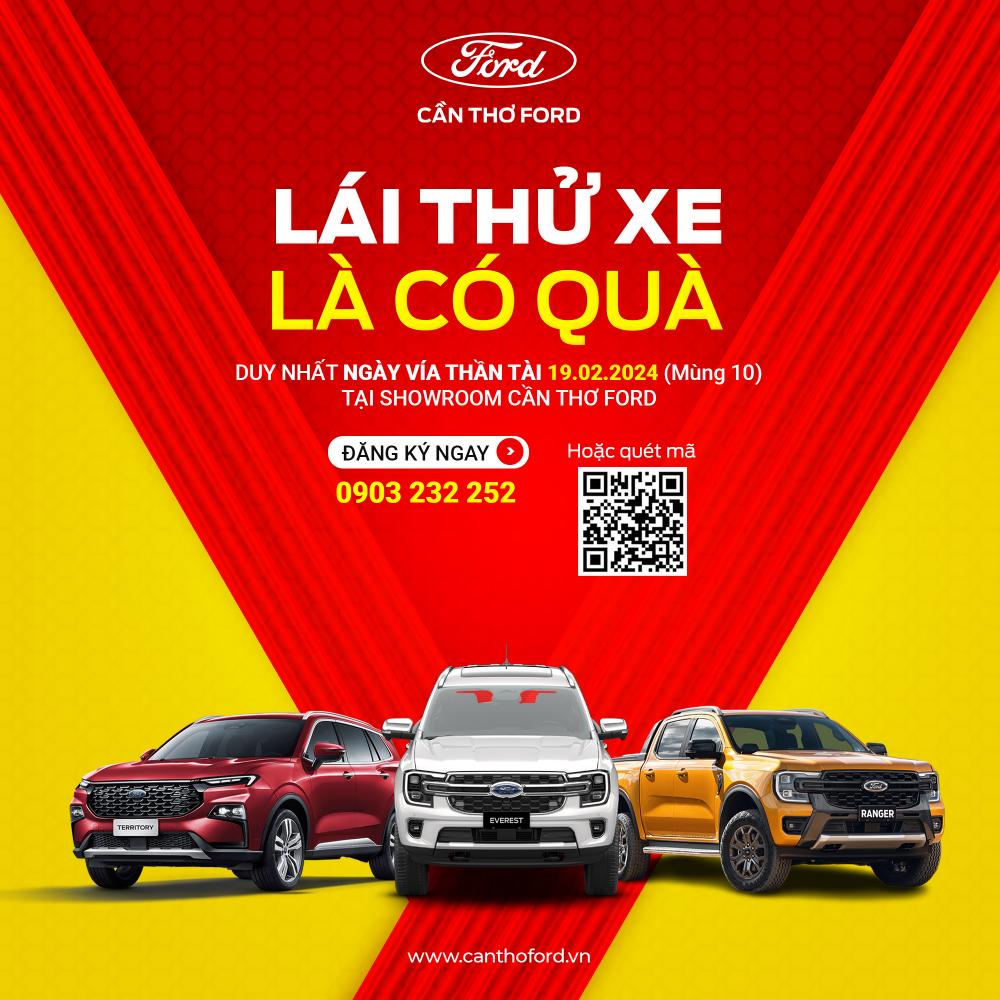 LÁI THỬ XE FORD - CÓ NGAY QUÀ XỊN