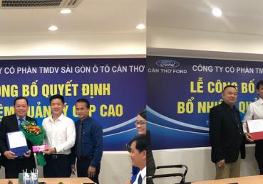 Lễ công bố quyết định bổ nhiệm quản lý cấp cao 