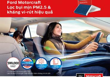 Lọc gió điều hòa mới của Ford MotorCraft