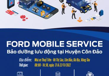 MOBILE SERVICE CỦA CẦN THƠ FORD TẠI CÔN ĐẢO