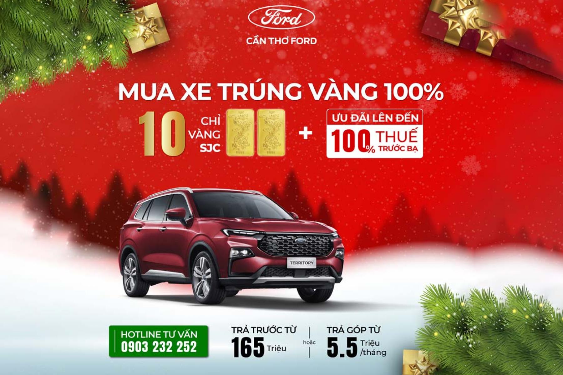 MUA XE FORD - RƯỚC LỘC VÀNG