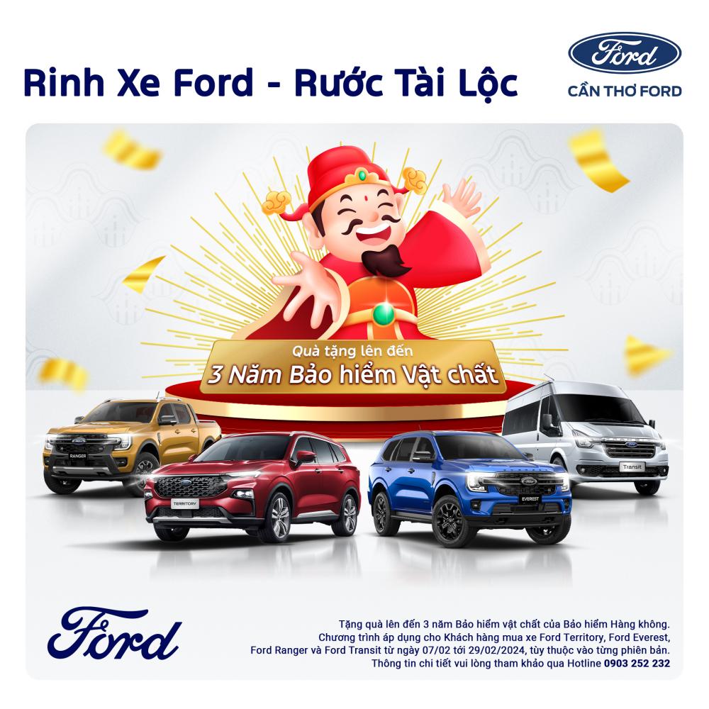 RINH XE FORD - RƯỚC TÀI LỘC