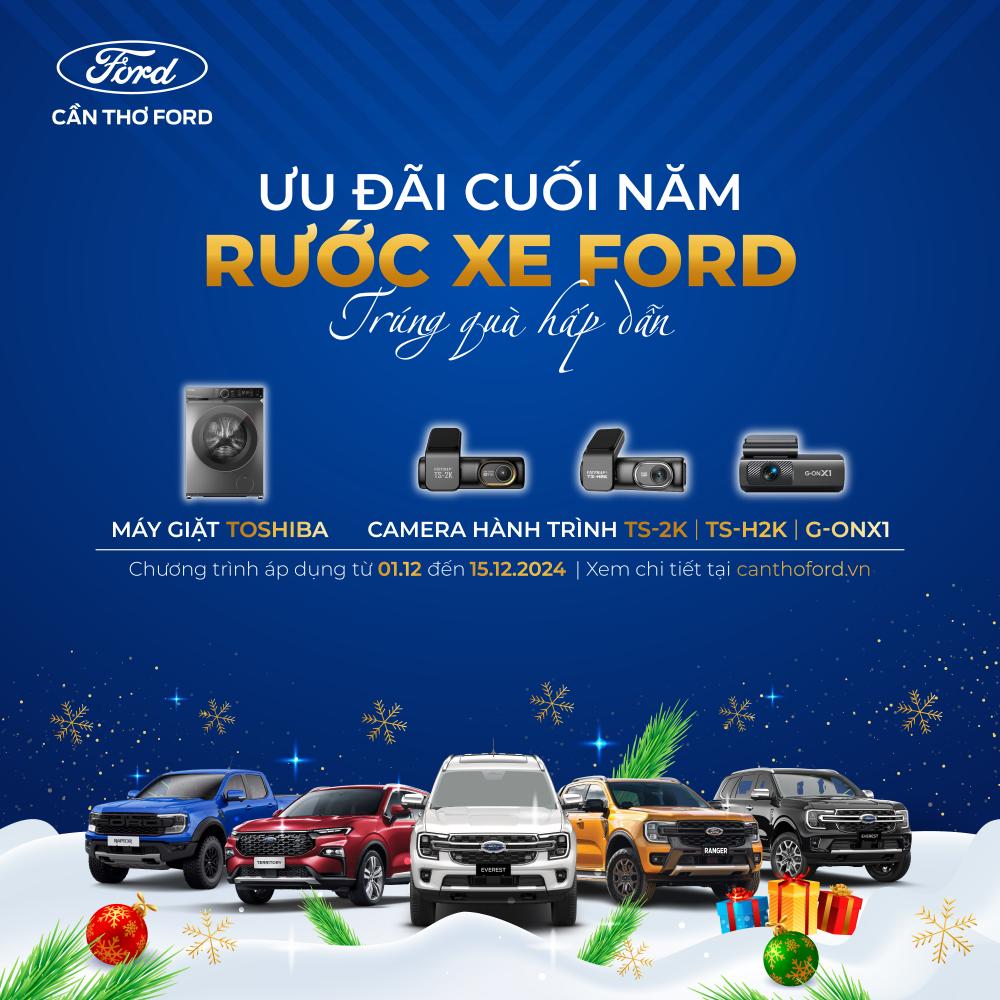 RƯỚC XE FORD – RINH QUÀ CỰC CHẤT TẠI CẦN THƠ FORD
