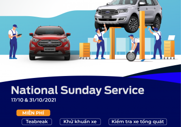 SUNDAY SERVICE THÁNG 10 CÙNG CẦN THƠ FORD
