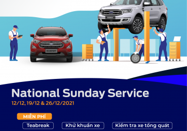 SUNDAY SERVICE THÁNG 12 CÙNG CẦN THƠ FORD