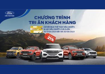 TẤM THẺ QUYỀN NĂNG GIÚP CHỦ XE FORD TIẾT KIỆM CHI PHÍ