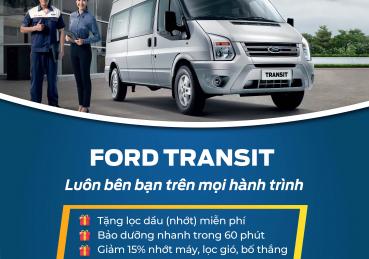 TẶNG LỌC DẦU (NHỚT) MIỄN PHÍ CHO KHÁCH HÀNG TRANSIT