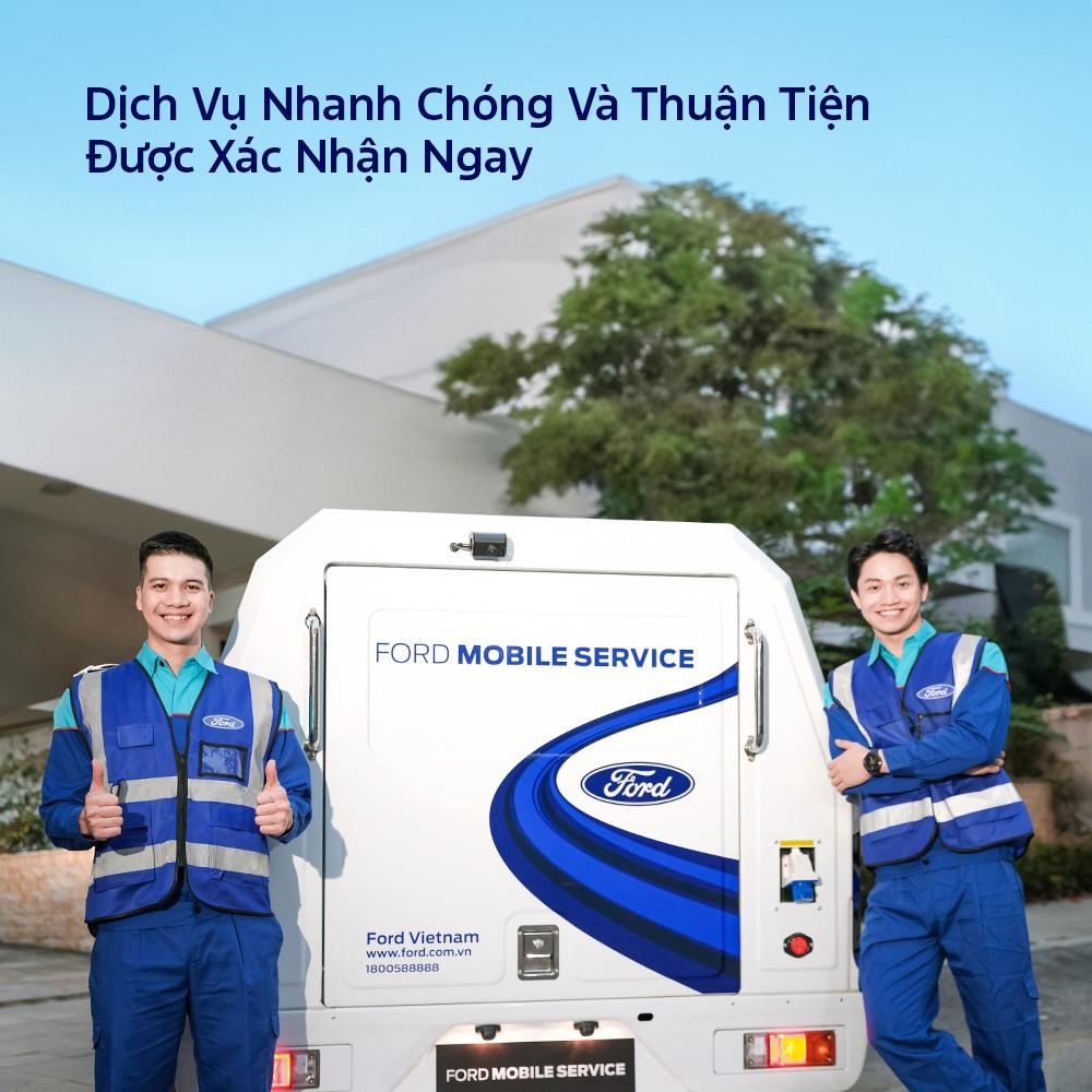 TRẢI NGHIỆM DỊCH VỤ VƯỢT TRỘI CÙNG DỊCH VỤ LƯU ĐỘNG CỦA FORD