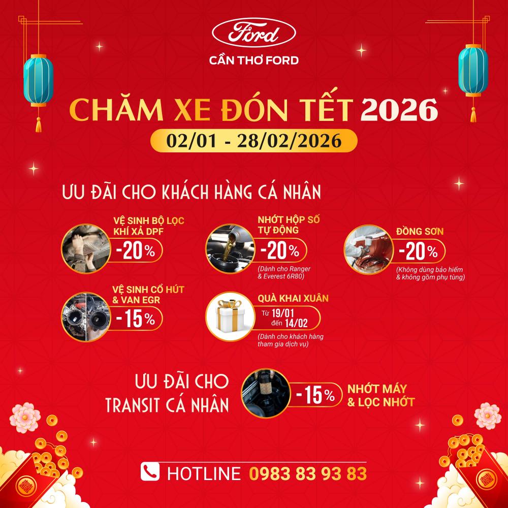 XE SẠCH – MÁY ÊM, AN TÂM ĐÓN TẾT